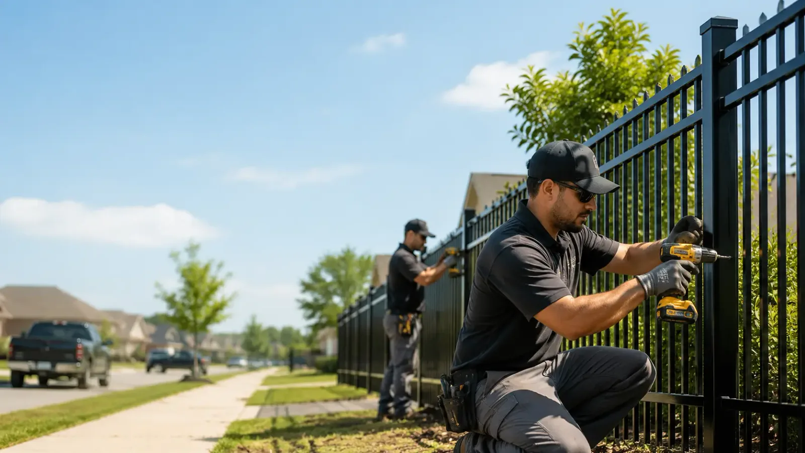 Metal Fence Installation in Westbury, NY
